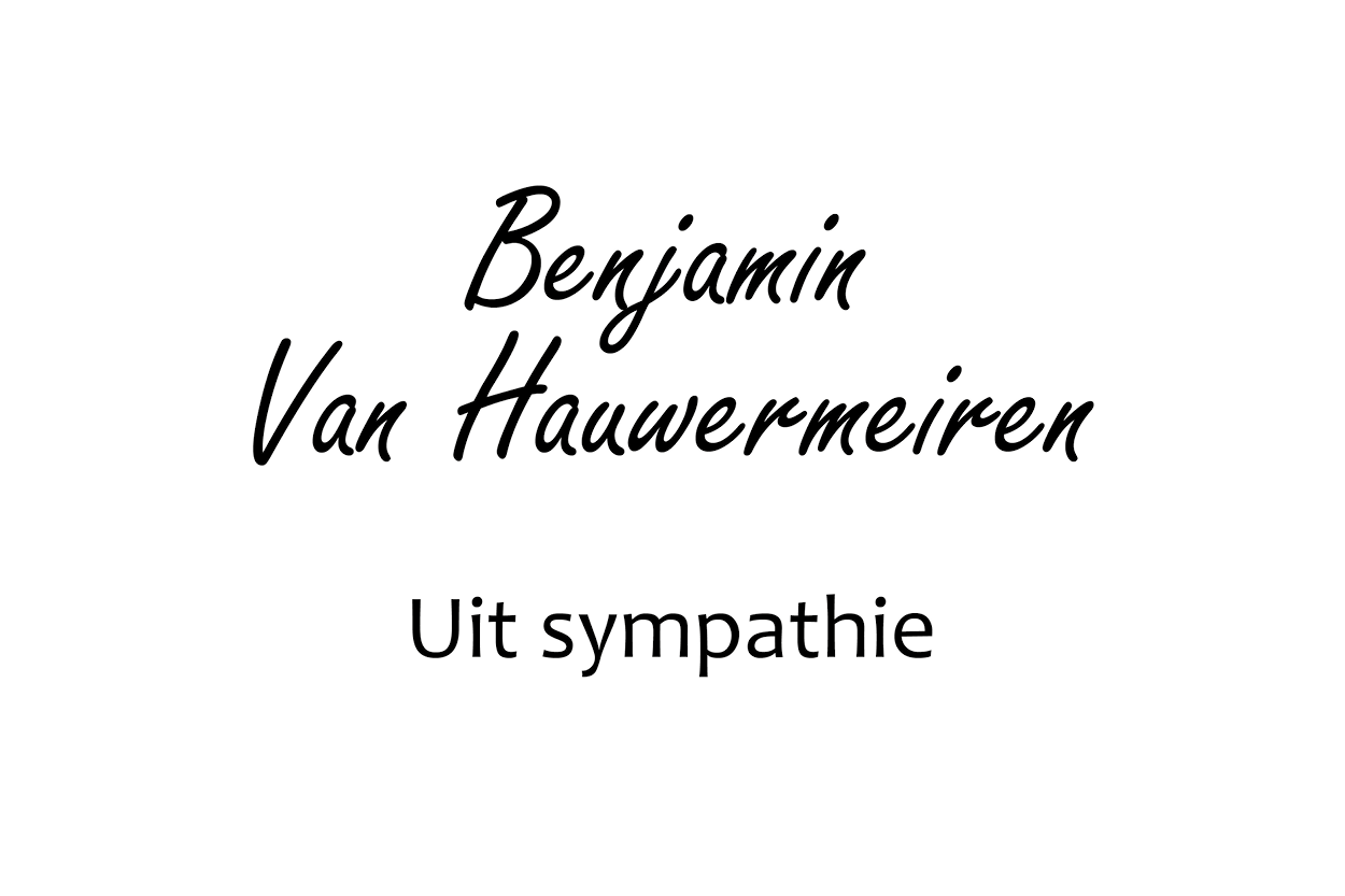 Benjamin Van Hauwermeiren